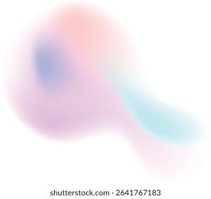 Abstract pastel swirl background soft colors design