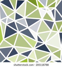 Abstract pastel triangles vector background