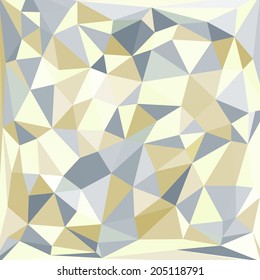 Abstract pastel triangles vector background