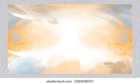 Abstract pastel water color background.