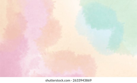 Abstract Pastel Watercolor Background Texture