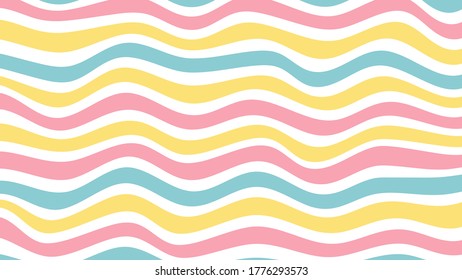 Abstract pastel wave background, vector illustrations for graphic design,website, banner or textile