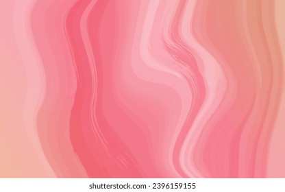 Abstrakte pastellförmige Linien zum Valentinstag. Illustration und Grafikdesign, Werbeplakate