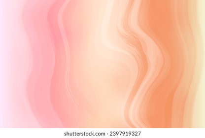 Abstract pastel wavy lines for use on Valentine's Day. Illustration and graphic design, advertising posters