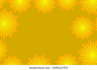 Abstract pastel yellow background with empty space for text or marketing message