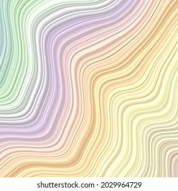 Abstract pastel-colored background with smooth wave patterns.