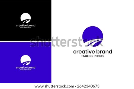 Abstract Path way  Logo Design with Road  Business Growth Success Leadership Career Journey Development Transport Infrastructure design and Branding Identity template