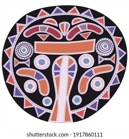 Abstract pattern - African tribal art