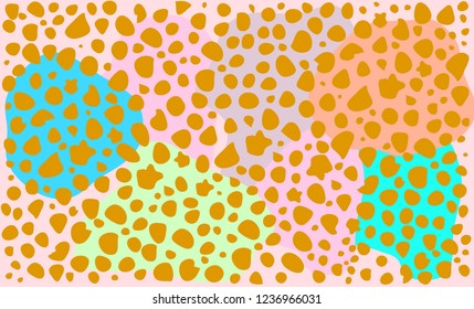 Abstract Pattern, Animal Print, Cheetah Pattern 