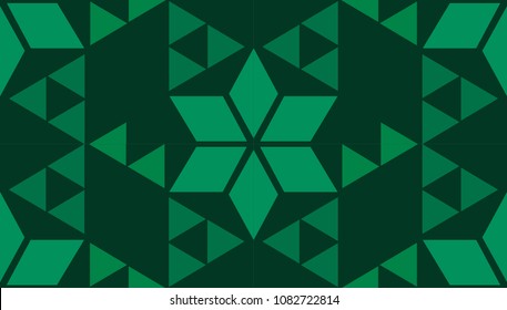Abstract pattern in Arabian style. Seamless vector background.