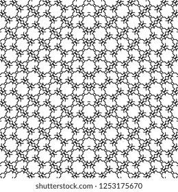 Abstract pattern in Arabian style. Seamless geometric vector background. Vector illustration background for wall decoration and textile print.