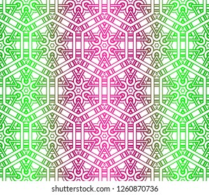 Abstract pattern in Arabian style. Seamless vector background. Tribal Ethnic Arabic, Indian, Motif. For Interior Design, Wallpaper.