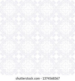 Abstract pattern in arabian style. Seamless vector background. Graphic modern art deco pattern