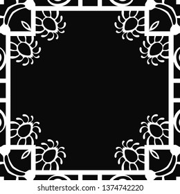 Abstract pattern in arabian style. Seamless vector background. Graphic modern art deco pattern