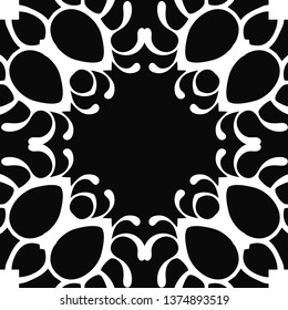 Abstract pattern in arabian style. Seamless vector background. Graphic modern art deco pattern