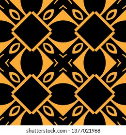 Abstract pattern in arabian style. Seamless vector background. Graphic modern art deco pattern