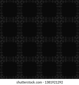 Abstract pattern in arabian style. Seamless vector background. Graphic modern art deco pattern