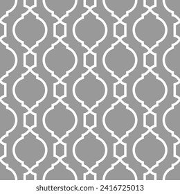 Patrón abstracto al estilo árabe. Fondo vectorial geométrico impecable.
