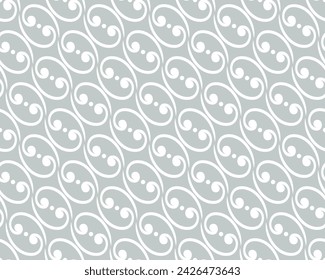 Abstract pattern in Arabian style. Seamless background. Gray and white pattern.