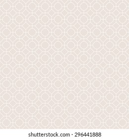Abstract pattern in Arabian style. Seamless vector background. Beige and white ornament