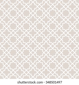 Abstract pattern in Arabian style. Seamless vector background.
