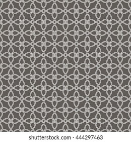 Abstract pattern in Arabian style. Seamless vector background.