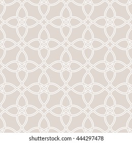 Abstract pattern in Arabian style. Seamless vector background.