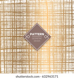 Abstract pattern in Arabian style. Seamless vector background. Blue and white texture. Graphic modern pattern