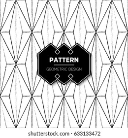 Abstract pattern in Arabian style. Seamless vector background. Blue and white texture. Graphic modern pattern