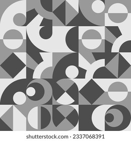 Abstract pattern of arbitrary geometric shapes. Abstract background for creative interior design, murals, prints, covers, banners and creative ideas
