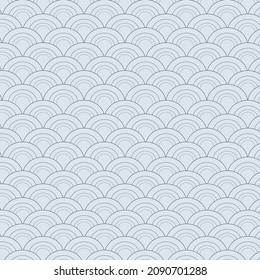 abstract pattern background with arches regular monochrome texture illustration