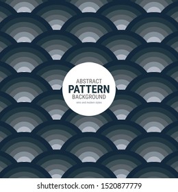 Abstract pattern background with arches. A seamless vector background. This is a simple vector illustration with harmonious blend of retro and modern styles. Eps10 vector.