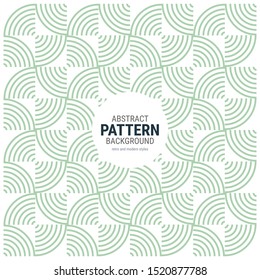 Abstract pattern background with arches. A seamless vector background. This is a simple vector illustration with harmonious blend of retro and modern styles. Eps10 vector.