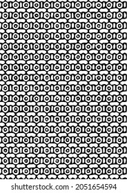 Abstract pattern background black vector. Coloring page for adult.