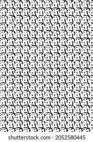 Abstract pattern background black vector. Coloring page for adult.