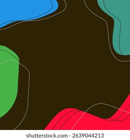 Abstract pattern background. Children graphic cover for photo zone design, greeting card, holiday wallpaper, wrapping paper, frame for diplomas and certificates, etc.