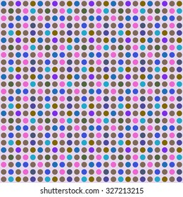 Abstract pattern background with colored circles dots . Vector texture.
