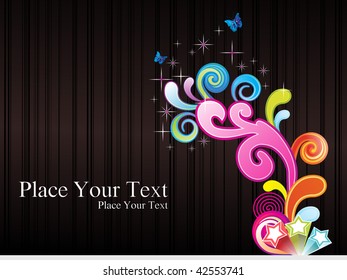 abstract pattern background with colorful artwork with place your text