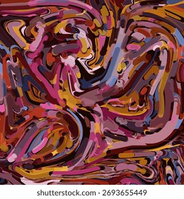 ABSTRACT PATTERN BACKGROUND COLORFUL PAINT LIQUID MARBLE MESH TEXTURE DESIGN VECTOR