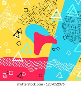 Abstract pattern background. Colour vector Illustration.