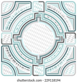 Abstract pattern background decorative frame for text or illustration