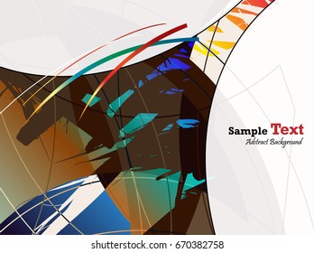 Abstract pattern background Design for designers.