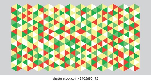 Abstract pattern background design with retro colors,Abstract Geometric Pattern Artwork