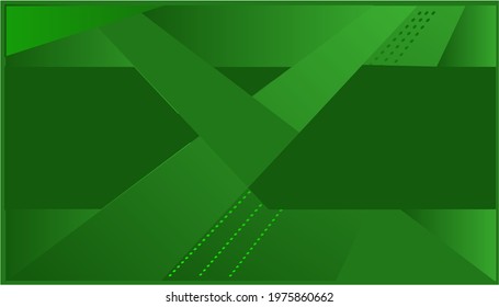 Abstract pattern background with green background color