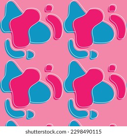 Abstract pattern background illustration in hand drawn vector