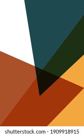 Abstract pattern background. Minimalist abstract graphic shapes decor for design poster, greeting card, party invitation, art gallery flyer etc.