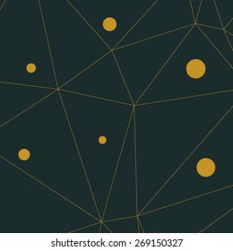Abstract pattern background. Modern design, triangles, rhombus, circles