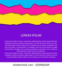 Abstract pattern background. Modern futuristic vector illustration for design card, summer party invitation, holiday wallpaper, event bag print, t shirt,  workshop advertising etc.