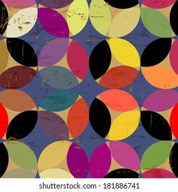abstract pattern background, modern style, with circles, grungy
