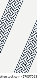 Fondo de patrón Abstractas con motivo de línea de mosaico. Plantillas de Anuncio de encabezado y pie de página